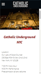 Mobile Screenshot of catholicunderground.net